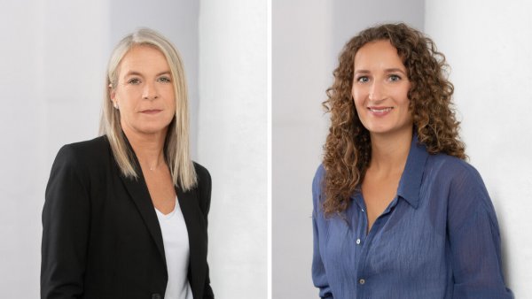 Brigitte Kovacic (Prokuristin der RMS Austria) und Magdalena Schindler (Sales Managerin der RMS Austria)